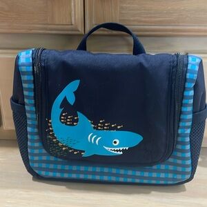 Kids shark toiletry bag